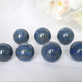 Lapis Lazuli Sphere 30mm, Third Eye Crystal, Throat Chakra Crystal
