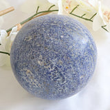 Large Light Blue Lapis Lazuli Sphere (5.9 inch, 11 lbs)