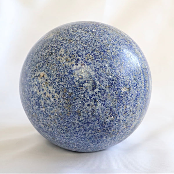 Large Light Blue Lapis Lazuli Sphere (5.9 inch, 11 lbs)