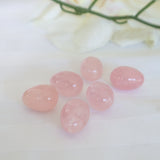 Natural Rose Quartz Egg: Mental and Emotional Wellness Stone