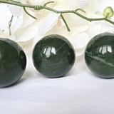 Green Nephrite Jade Sphere: Canadian Lucky Stone, Abundance Crystal (2 inch)