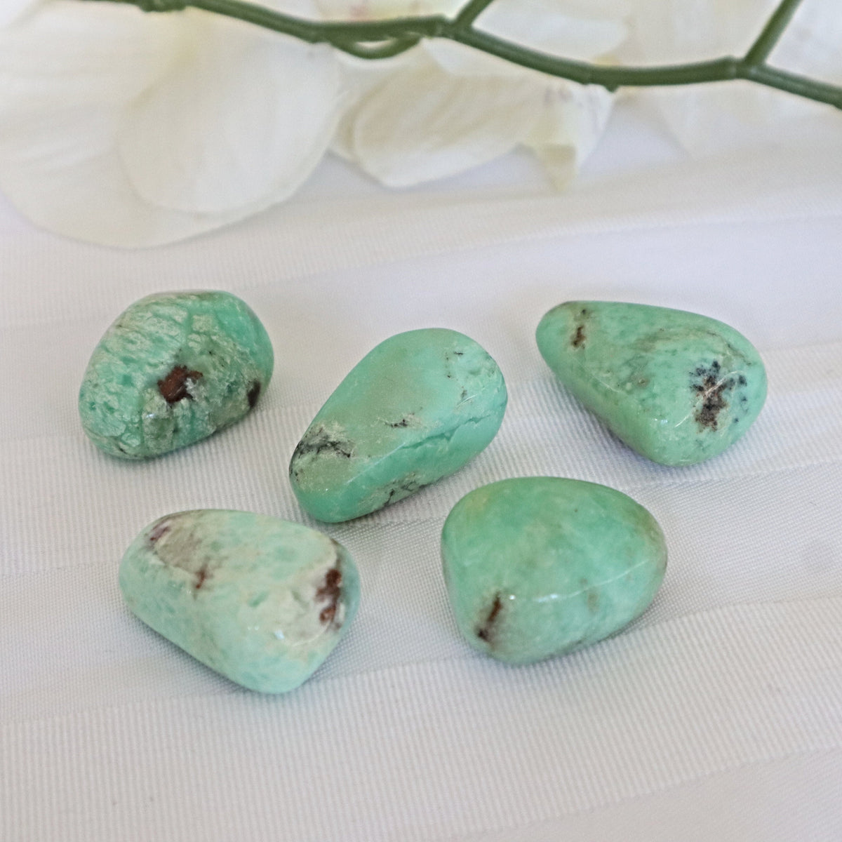 Chrysoprase Stone Large 1.5 inch 30mm Chrysoprase Crystal