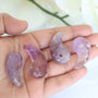 Amethyst Magatama, Amethyst Stone, Mental and Emotional Wellness Gift