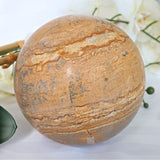 Large Picture Jasper Sphere 10.8 Lb 6.1 inches