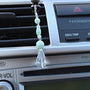Jadeite Jade Phone and Car Charm Keychain