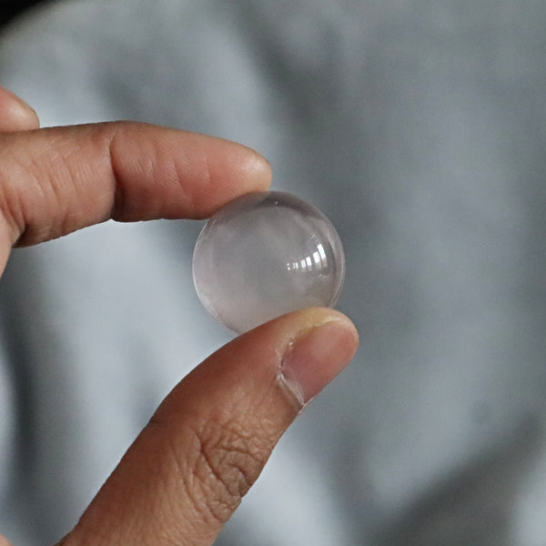 Madagascar Star Rose Quartz Sphere 21mm Gem Grade AAAA SR03