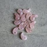 Magatama Rose Quartz , Tokonoma Display Accessory, Japanese Magatama Love symbol, Good Luck Decoration