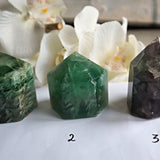 Feather Fluorite Tower: Rare Inclusion Crystal for Focus & Clarity