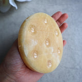 chakra healing calcite plate
