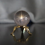 Madagascar Star Rose Quartz Sphere