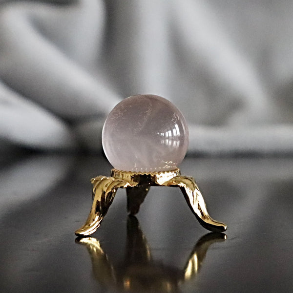 Madagascar Star Rose Quartz Sphere 21mm Gem Grade AAAA SR03