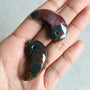 Japanese blood stone magatama
