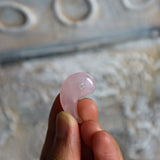 Rose Quartz Magatama Japanese Talisman