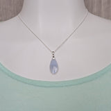 Blue Lace Agate Necklace