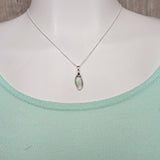 Fluorite Necklace Sterling silver