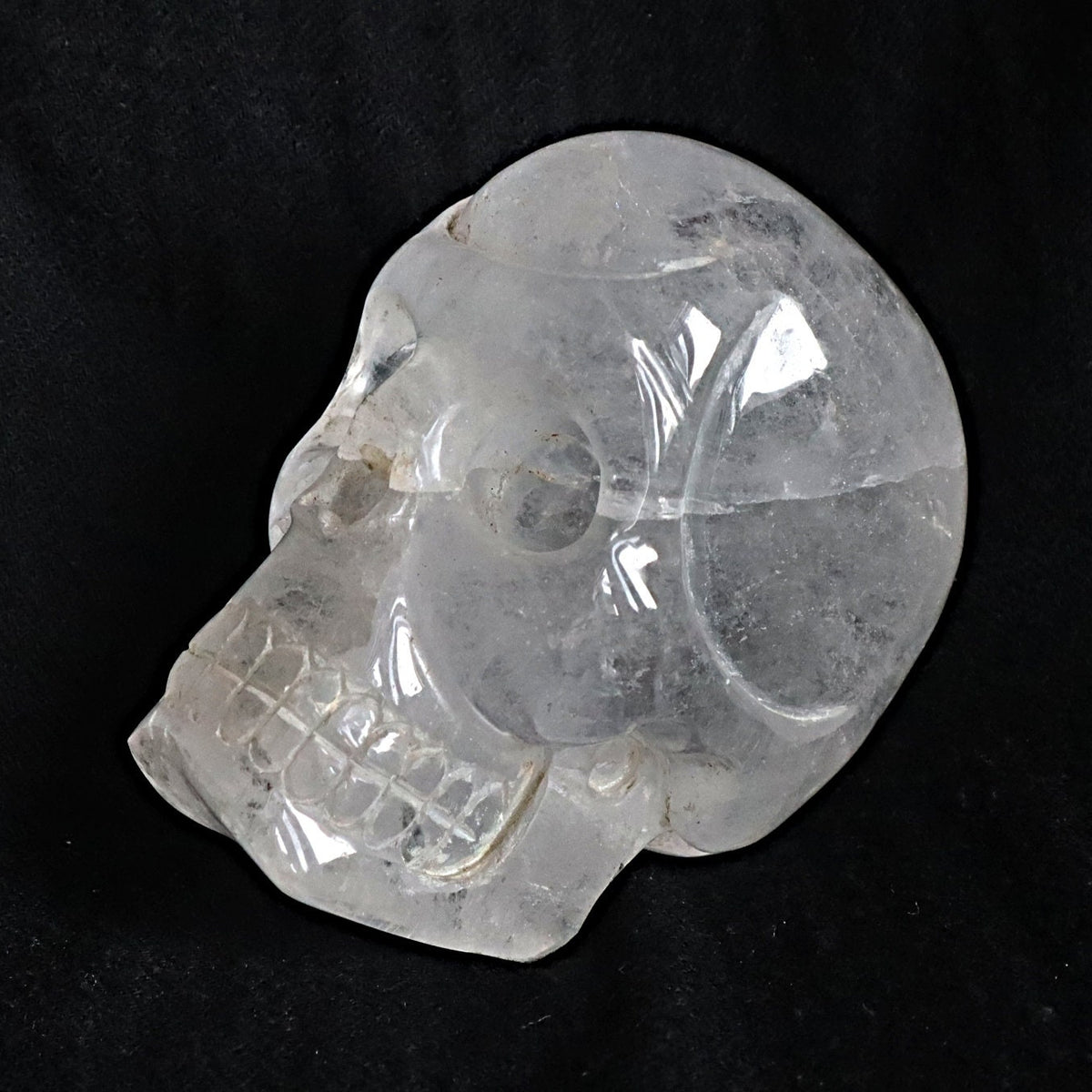 Large Quartz Crystal Skull - Metaphysical Healing and Energy Amplification - 4 inch Large