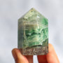Snowflake Feather Fluorite Tower