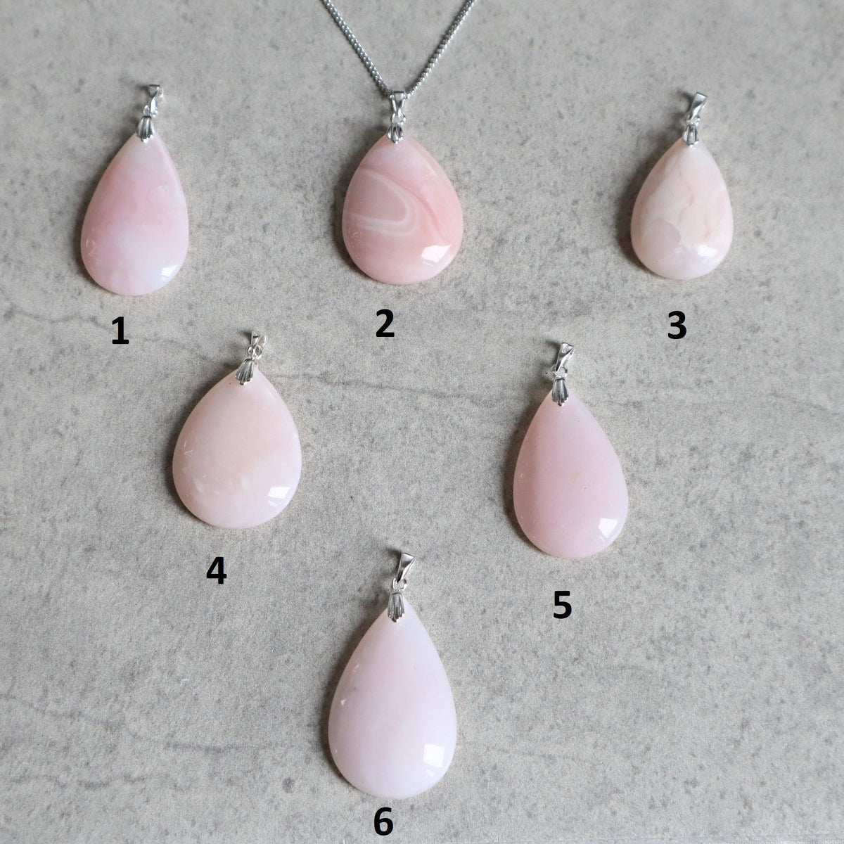 Pink Opal Necklace