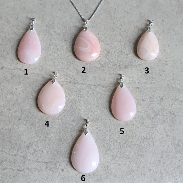 Pink Opal Necklace