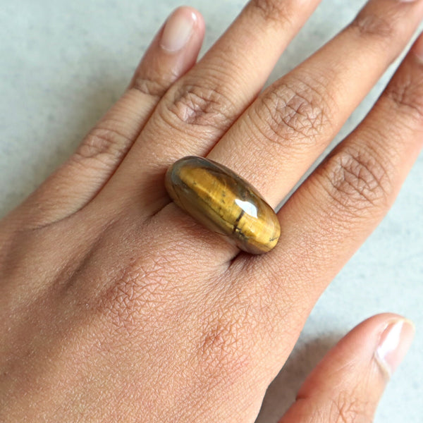 Tiger Eye Ring