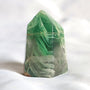 Feather silk Fluorite Tower