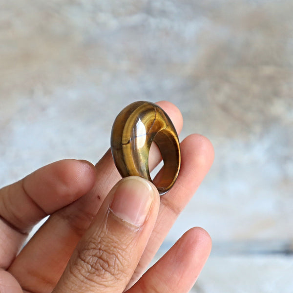 Tiger Eye Ring