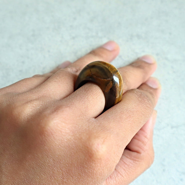 Tiger Eye Ring