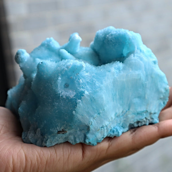 Blue Aragonite Mineral Specimen