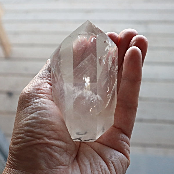 Phantom Quartz Crystal Polished