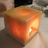 Orange Calcite Essential Oil Diffuser Burner for Aromatherapy