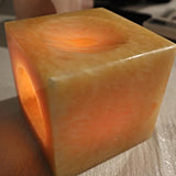 Orange Calcite Essential Oil Diffuser Burner for Aromatherapy