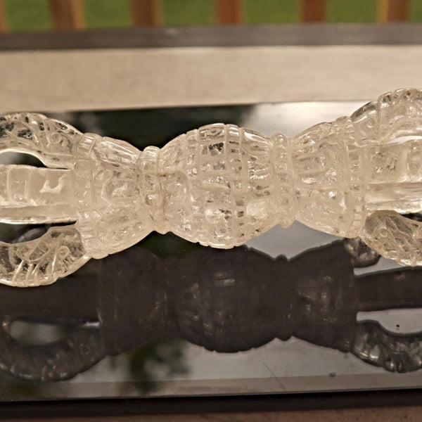 Large Varja Dorje Clear Quartz Crystal