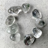 Chlorite Quartz Tumble | Healing Crystal for Cleansing & Growth | Natural from Brazil