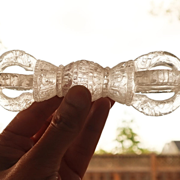 Large Clear Quartz Varja Dorje