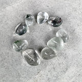 Chlorite Quartz Tumble | Healing Crystal for Cleansing & Growth | Natural from Brazil