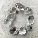 Chlorite Quartz Tumble | Healing Crystal for Cleansing & Growth | Natural from Brazil