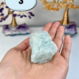 Aquamarine Crystal: Natural Blue Beryl Stone for Calm & Communication