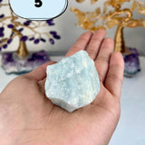 Aquamarine Crystal: Natural Blue Beryl Stone for Calm & Communication