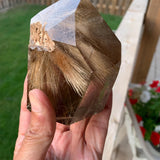 Polished tower for crystal collection
