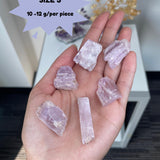 Large Raw Kunzite Crystal | High Vibe Heart Healing Stone | Emotional Support | Collector Specimen | Home Decor | Natural Pink Kunzite