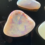 Rare Australian fossil opal with play of color
