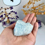 Aquamarine Crystal: Natural Blue Beryl Stone for Calm & Communication