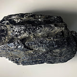Extra large raw black tourmaline crystal from Brazil