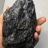 Extra Large Raw Black Tourmaline Chunk: Natural Protective Crystal from Brazil