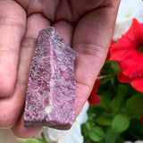 Ruby crystal specimen with natural growth