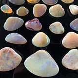 Rare Australian fossil opal with play of color
