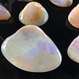 Rare Australian fossil opal with play of color