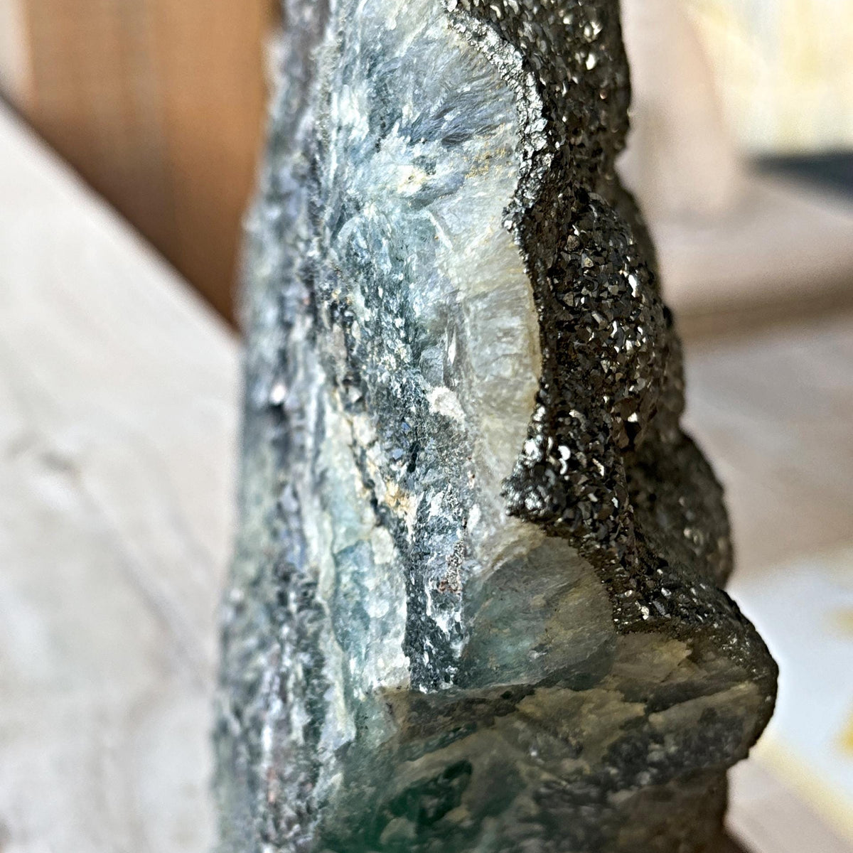 Unique fluorite specimen for home décor display