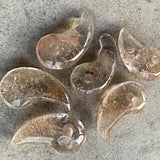 Healing rutile quartz stone for energy and focus