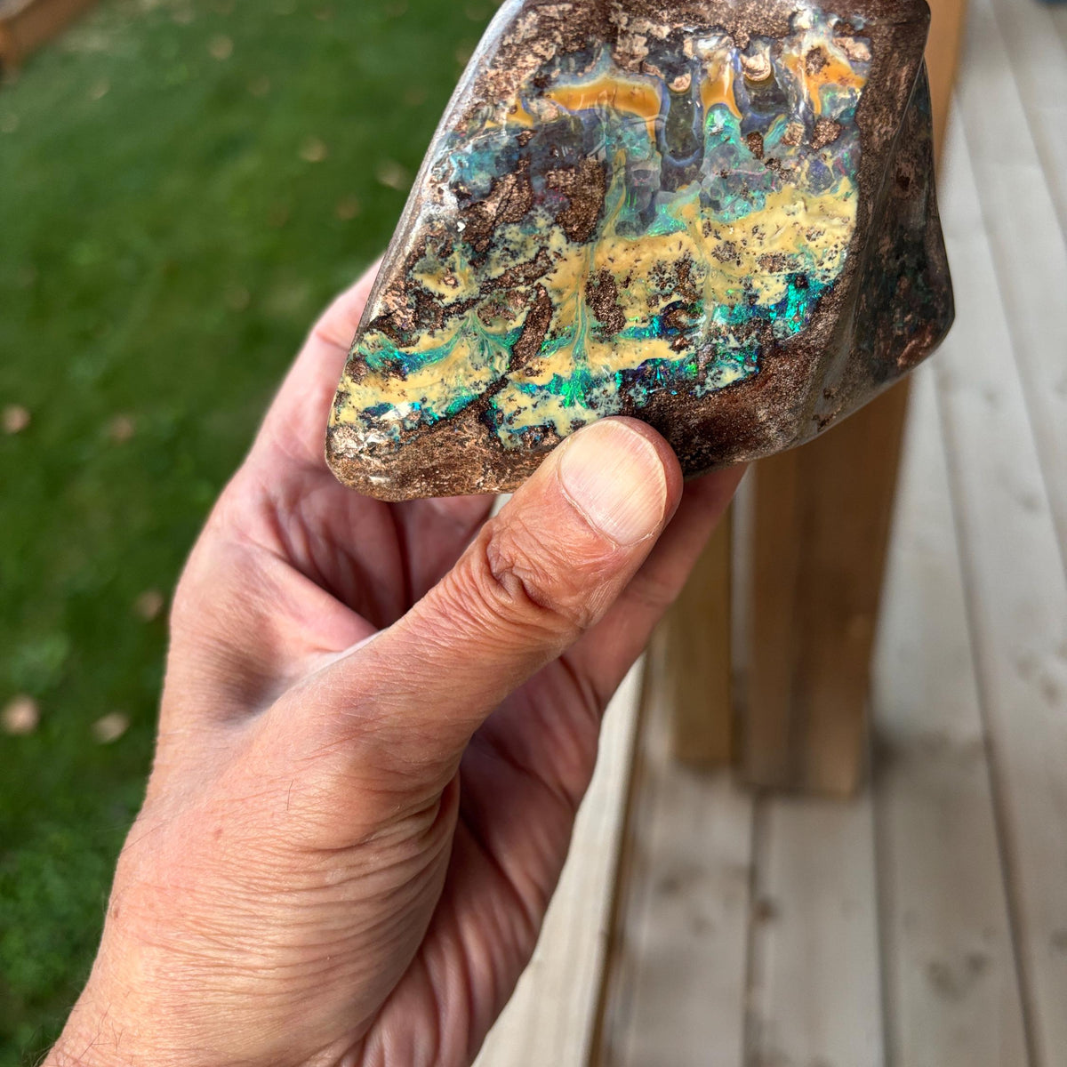 Natural Australian opal crystal for collectors